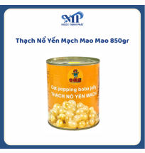 Thạch Nổ Yến Mạch Mao Mao 850gr (thùng 12 lon giảm 2k)
