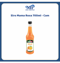 Siro Mama Rosa 700ml (chai nhựa) - Siro Cam (CTKM: Mua 1 thùng giảm 2k/chai, có thể mix)