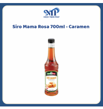 Siro Mama Rosa 700ml (chai nhựa) - Siro Caramen (CTKM: Mua 1 thùng giảm 2k/chai, có thể mix)