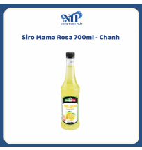 Siro Mama Rosa 700ml (chai nhựa) - Siro Chanh (CTKM: Mua 1 thùng giảm 2k/chai, có thể mix)