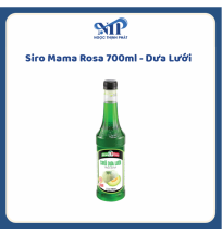 Siro Mama Rosa 700ml (chai nhựa) - Siro Dưa Lưới (CTKM: Mua 1 thùng giảm 2k/chai, có thể mix)
