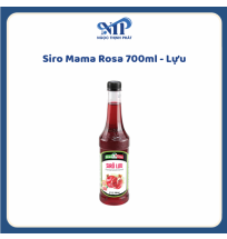Siro Mama Rosa 700ml (chai nhựa) - Siro Lựu (CTKM: Mua 1 thùng giảm 2k/chai, có thể mix)