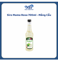 Siro Mama Rosa 700ml (chai nhựa) - Siro Mãng Cầu (CTKM: Mua 1 thùng giảm 2k/chai, có thể mix)