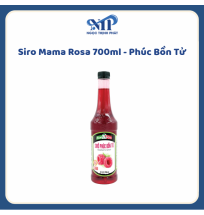 Siro Mama Rosa 700ml (chai nhựa) - Siro Phúc Bồn Tử (CTKM: Mua 1 thùng giảm 2k/chai, có thể mix)