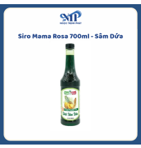 Siro Mama Rosa 700ml (chai nhựa) - Siro Sâm Dứa (CTKM: Mua 1 thùng giảm 2k/chai, có thể mix)