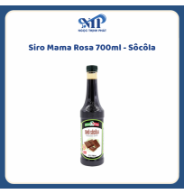 Siro Mama Rosa 700ml (chai nhựa) - Siro Socola (CTKM: Mua 1 thùng giảm 2k/chai, có thể mix)