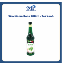 Siro Mama Rosa 700ml (chai nhựa) - Siro Trà Xanh (CTKM: Mua 1 thùng giảm 2k/chai, có thể mix)