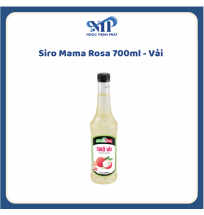 Siro Mama Rosa 700ml (chai nhựa) - Siro Vải (CTKM: Mua 1 thùng giảm 2k/chai, có thể mix)