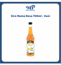 Siro Mama Rosa 700ml (chai nhựa) - Siro Vani (CTKM: Mua 1 thùng giảm 2k/chai, có thể mix)