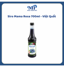 Siro Mama Rosa 700ml (chai nhựa) - Siro Việt Quất (CTKM: Mua 1 thùng giảm 2k/chai, có thể mix)