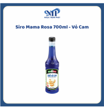 Siro Mama Rosa 700ml (chai nhựa) - Siro Vỏ Cam (CTKM: Mua 1 thùng giảm 2k/chai, có thể mix)