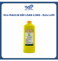 Siro Maulin đài loan 2.5kg  - Siro Dưa Lưới (CTKM: Mua 1 thùng giảm 5k/chai, có thể mix)