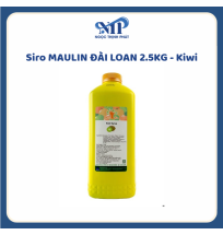 Siro Maulin đài loan 2.5kg  - Siro Kiwi (CTKM: Mua 1 thùng giảm 5k/chai, có thể mix)