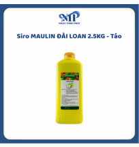Siro Maulin đài loan 2.5kg  - Siro Táo (CTKM: Mua 1 thùng giảm 5k/chai, có thể mix)
