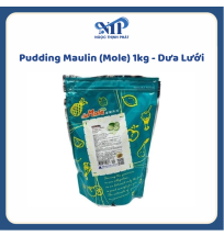 Pudding Maulin (Mole) 1kg - Dưa Lưới (CTKM: Mua 1T giảm 5k/ 1 gói, có thể mix)