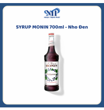 SYRUP MONIN 700ml - Siro Nho Đen