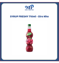 SYRUP FRESHY 710ml - Siro Nho (CTKM: Mua 12 chai giảm 5k/chai, có thể mix)