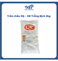 Trân châu 3Q - OK Trân Châu Trắng bịch 2kg 