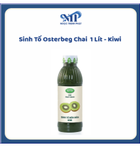 Sinh Tố OSTERBERG chai 1 lít - Kiwi (CTKM: Mua 1 thùng giảm 2k/chia, có thể mix)