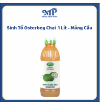 Sinh Tố OSTERBERG chai 1 lít - Mãng Cầu (CTKM: Mua 1 thùng giảm 2k/chia, có thể mix)