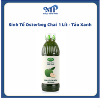 Sinh Tố OSTERBERG chai 1 lít - Táo Xanh (CTKM: Mua 1 thùng giảm 2k/chia, có thể mix)