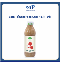 Sinh Tố OSTERBERG chai 1 lít - Vải(CTKM: Mua 1 thùng giảm 2k/chia, có thể mix)