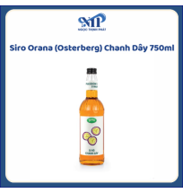 OSTERBERG (ORANA) - Siro  hương Chanh Dây chai 750ml