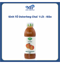 Sinh Tố OSTERBERG chai 1 lít - Đào (CTKM: Mua 1 thùng giảm 2k/chia, có thể mix)