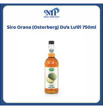 OSTERBERG (ORANA) - Siro  hương Dưa Lưới chai 750ml