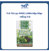 Trà Túi Lọc PHÚC LONG hộp 50gr - Hồng Trà (CTKM: Mua 1 thùng giảm 3k/hộp)