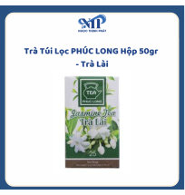Trà Túi Lọc PHÚC LONG hộp 50gr - Trà Lài (CTKM: Mua 1 thùng giảm 3k/hộp)