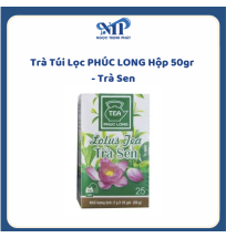 Trà Túi Lọc PHÚC LONG hộp 50gr - Trà Sen (CTKM: Mua 1 thùng giảm 3k/hộp)