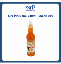 Siro Pixie 730ml - vị Chanh Dây (CTKM: Mua 12 chai giảm 2k/ 1 chai, Có thể mix)