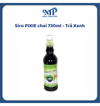 Siro Pixie 730ml - vị Trà Xanh (CTKM: Mua 12 chai giảm 2k/ 1 chai, Có thể mix)