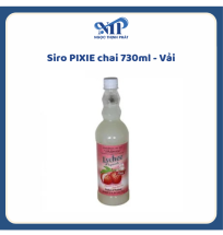Siro Pixie 730ml - vị Vải (CTKM: Mua 12 chai giảm 2k/ 1 chai, Có thể mix)
