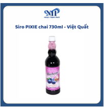 Siro Pixie 730ml - vị Việt Quất (CTKM: Mua 12 chai giảm 2k/ 1 chai, Có thể mix)