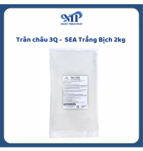Trân châu 3Q - SEA Trân Châu Trắng bịch 2kg (CTKM: Mua 2 thùng tặng 1 bịch, Có thể mix)