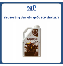 Siro Đường đen Hàn quốc chai 2 LÍT (Đường Đen Black Sugar CHAI TO 2L)