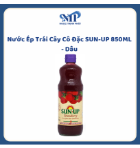 Nước Ép Trái Cây Cô Đặc SUN-UP 850ML - Dâu (CTKM: Mua 1 thùng giảm 2k/ 1 chai, có thể mix)