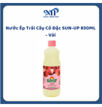 Nước Ép Trái Cây Cô Đặc SUN-UP 850ML - Vải (CTKM: Mua 1 thùng giảm 2k/ 1 chai, có thể mix)