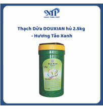 Thạch Dừa DOUXIAN hủ 2.5kg - hương Táo