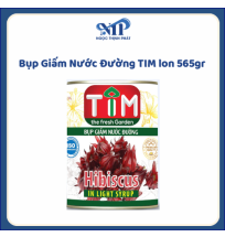 Bụp Giấm (Hoa Atiso Đỏ) Nước Đường TIM 560gr (CTKM: Mua 12 hộp giảm 2k/1 hộp)
