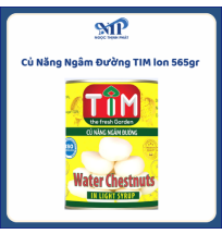 Củ Năng Ngâm Đường TIM 560gr (CTKM: Mua 12 hộp giảm 2k/1 hộp)