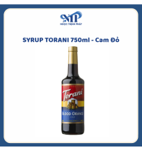 SYRUP TORANI 750ml - Siro Cam Đỏ (CTKM: Mua 12 chai giảm 2k/chai, có thể mix)