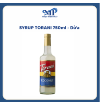 SYRUP TORANI 750ml - Siro Dừa (CTKM: Mua 12 chai giảm 2k/chai, có thể mix)