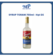 SYRUP TORANI 750ml - Siro Hạnh Nhân (CTKM: Mua 12 chai giảm 2k/chai, có thể mix)