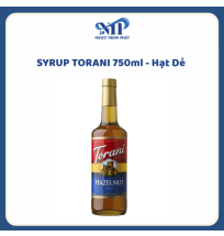SYRUP TORANI 750ml - Siro Hạt Dẻ (CTKM: Mua 12 chai giảm 2k/chai, có thể mix)
