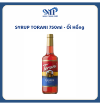 SYRUP TORANI 750ml - Siro Ổi Hồng (CTKM: Mua 12 chai giảm 2k/chai, có thể mix)