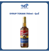 SYRUP TORANI 750ml - Siro Quế (CTKM: Mua 12 chai giảm 2k/chai, có thể mix)
