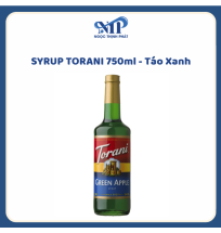 SYRUP TORANI 750ml - Siro Táo Xanh (CTKM: Mua 12 chai giảm 2k/chai, có thể mix)